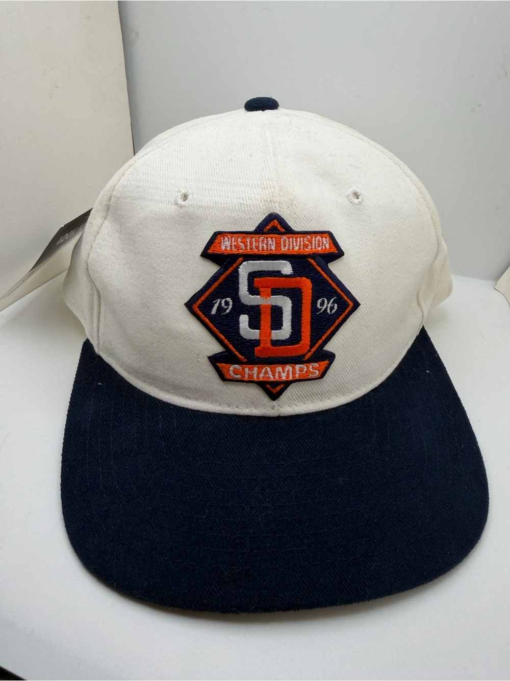 Vintage 1996 San Diego Padres Western Division Champs SnapBack Hat New